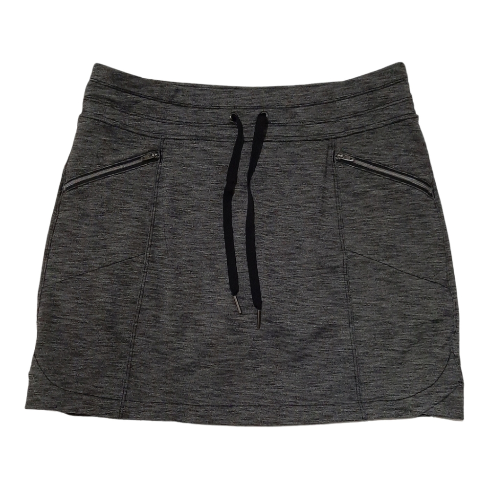 Athleta Mini Skirt Heathered Grey Size Small